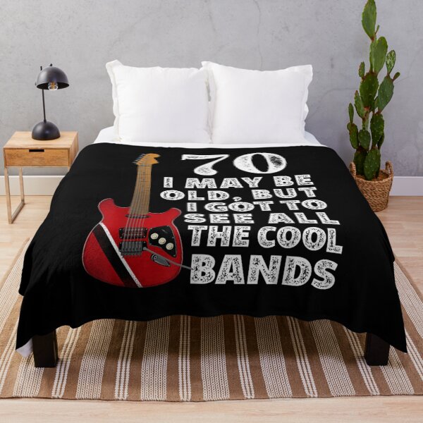 Item preview, Funny I 70th Birthday I May Be Old I Electric Guitar I Music  designed and sold by manidala.