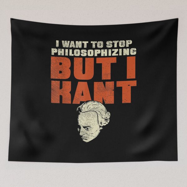 Item preview, I Want To Stop Philosophizing But I Kant Funny Philosopher  designed and sold by manidala.