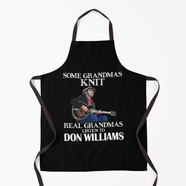 Item preview, Some Grandmas Knit Real Grandmas Listen to Don Williams Black designed and sold by AdamsShop.