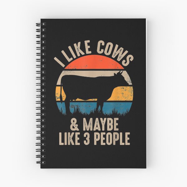Item preview, I Like Cows And Maybe 3 People Not In The Mood Cow  designed and sold by manidala.