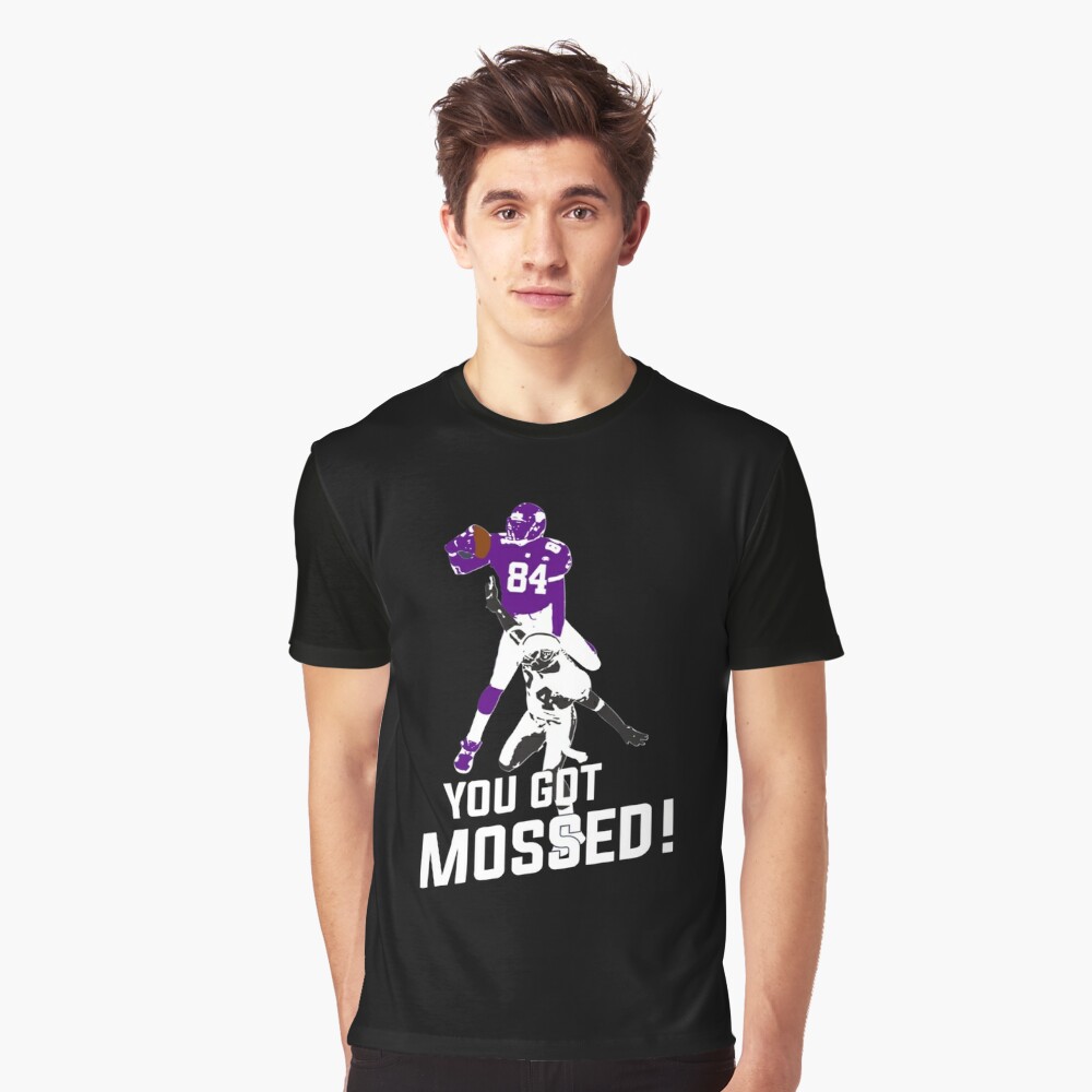 Randy Moss Over Charles Woodson you got mossed 84 shirt - Design tees 1st -  Shop funny t-shirt