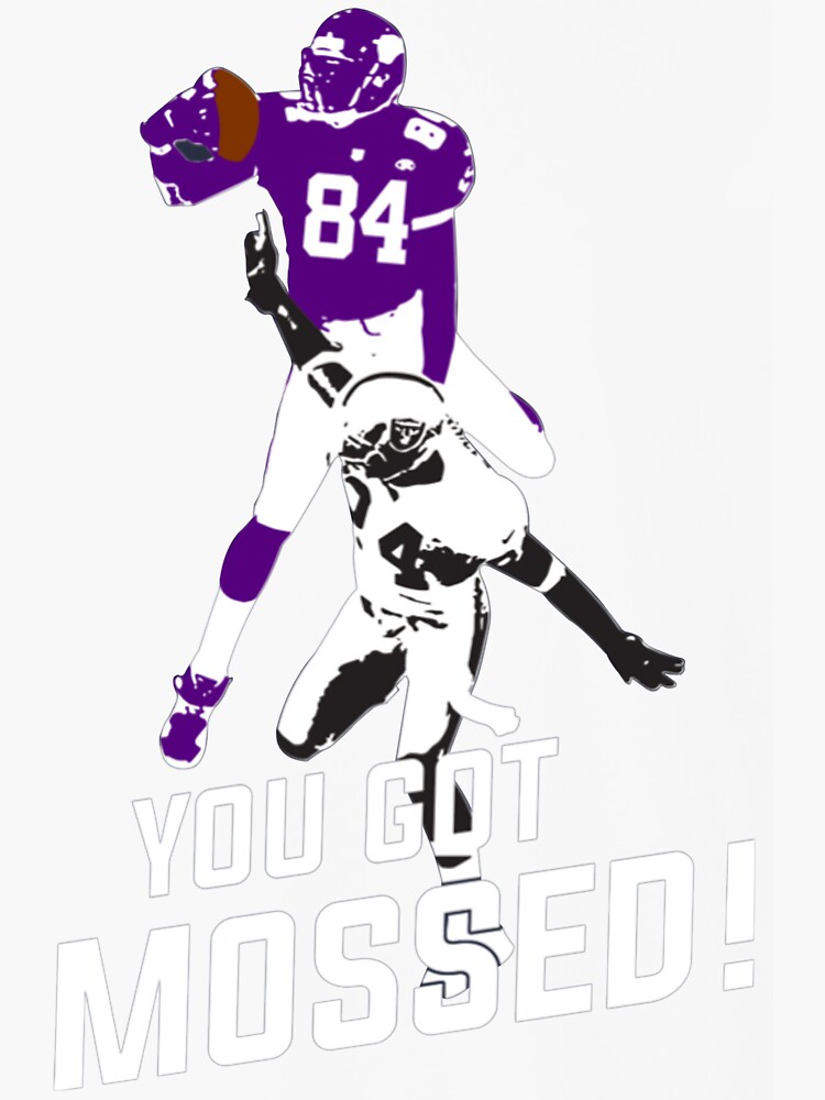 Randy Moss Over Charles Woodson you got mossed 84 shirt - Design tees 1st -  Shop funny t-shirt