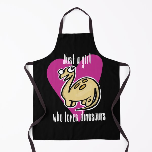 Item preview, Just a Girl Who Loves Dinosaurs, Pink Heart designed and sold by wildjellybeans.