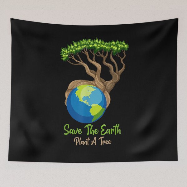 Item preview, Save The Earth Plant A Tree Recycle Environment  designed and sold by manidala.