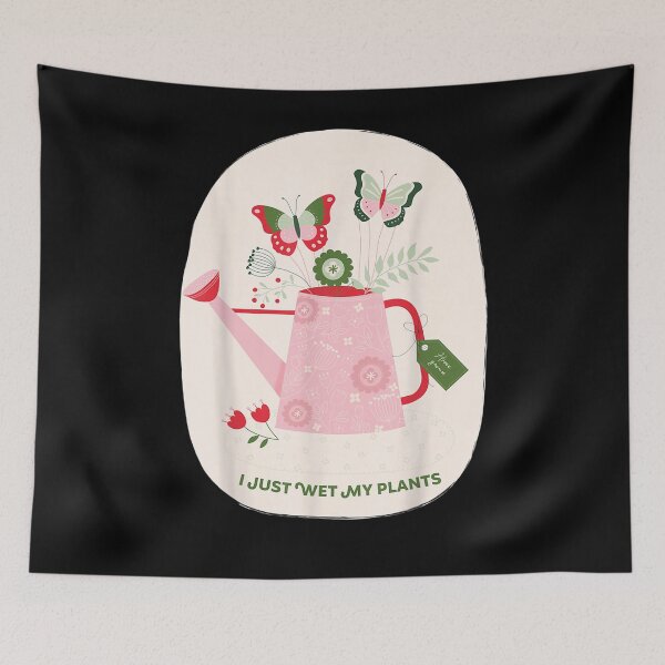 Item preview, I Just Wet My Plants Girl Funny Gardening Mom Gardener Women  designed and sold by manidala.