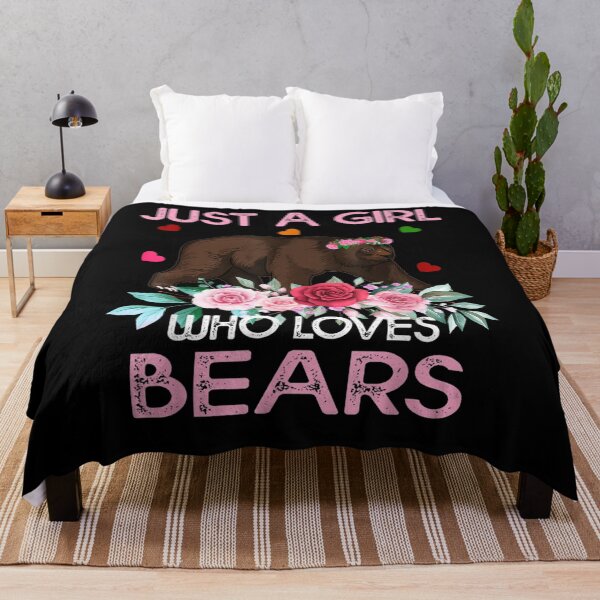 Item preview, Bear For Women Just A Girl Who Loves Bears designed and sold by manidala.