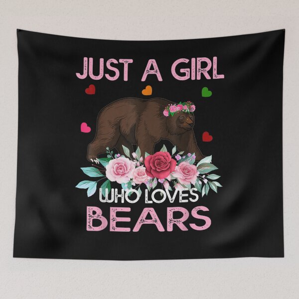 Item preview, Bear For Women Just A Girl Who Loves Bears  designed and sold by manidala.