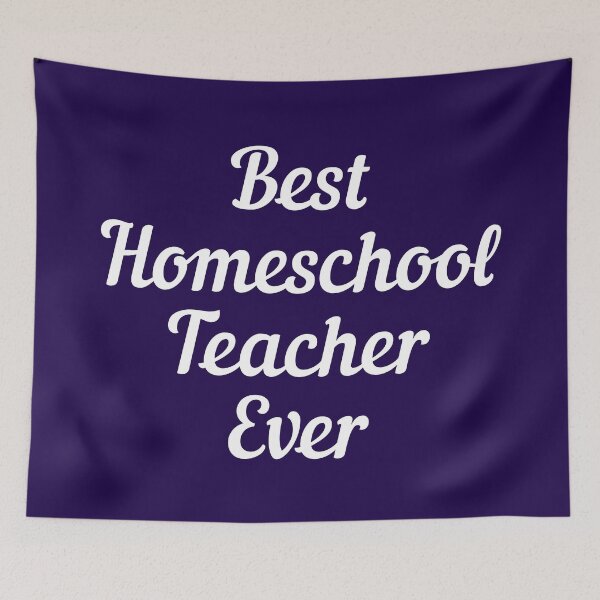 Item preview, Best Homeschool Teacher Ever Gift designed and sold by CatArtStore.