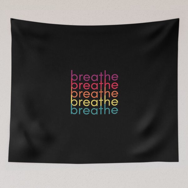 Item preview, Breathe Retro Repeating Version 2 designed and sold by ElementJourney.