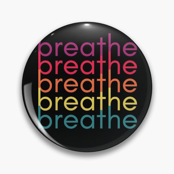 Item preview, Breathe Retro Repeating Version 2 designed and sold by ElementJourney.