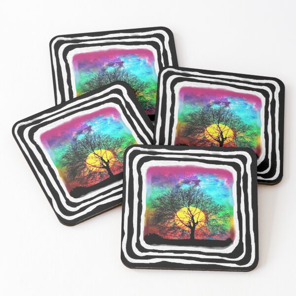 Item preview, RAINBOW SUNRISE TREE  designed and sold by THE AMERICAN TEEVANGELIST.
