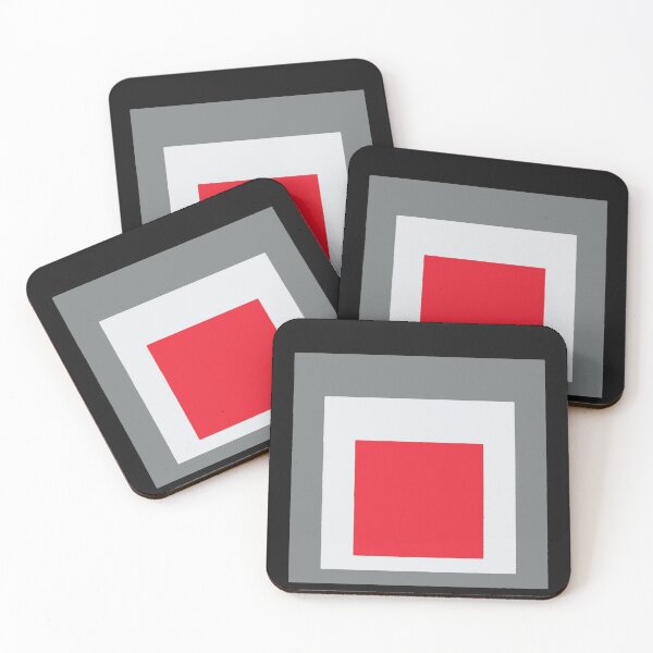 Item preview, Red Abstract Squares designed and sold by Little Idiot.