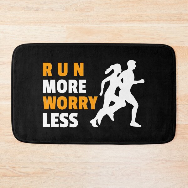 Item preview, Run More Worry Less designed and sold by YOYOCollection.