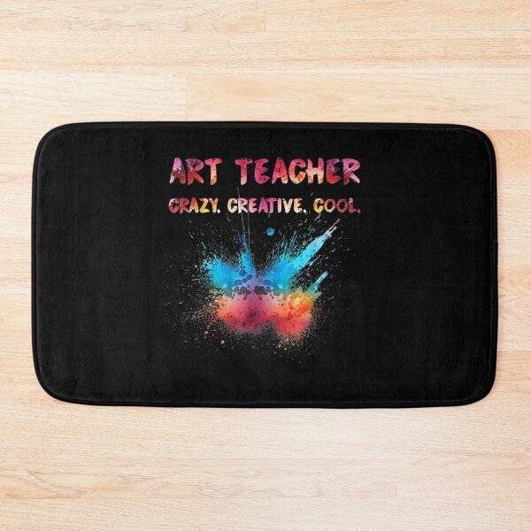 Item preview, Art Teacher Crazy Creative Cool Art Watercolor Design Saying  designed and sold by manidala.