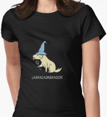 Labrador pun Women's Fitted T-Shirt