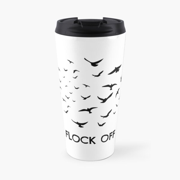 flock off Travel Mug