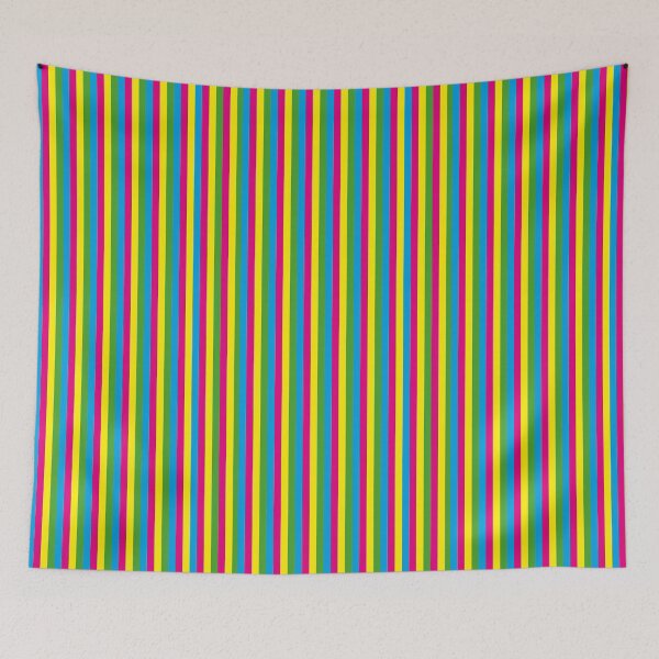 Item preview, Wonderfully colorful striped pattern designed and sold by Ingo Gerlach.