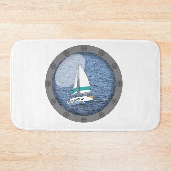 Item preview, Boat through the porthole designed and sold by Fulgenl.