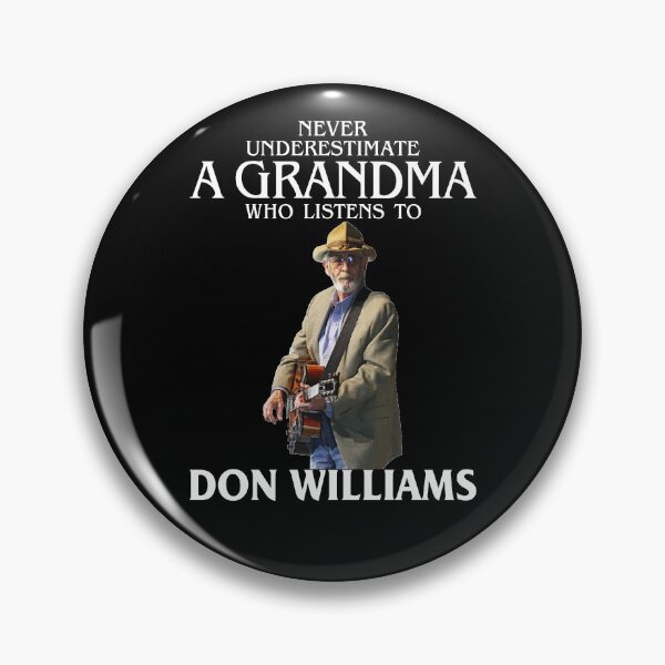 Item preview, Vintage Never Underestimate A Woman Who Listens to Don Williams designed and sold by AdamsShop.
