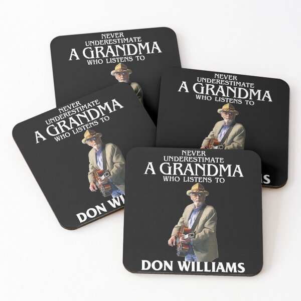 Item preview, Vintage Never Underestimate A Woman Who Listens to Don Williams designed and sold by AdamsShop.