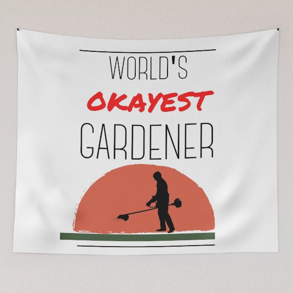 Item preview, Worlds Okayest Gardener designed and sold by HomerNixon.