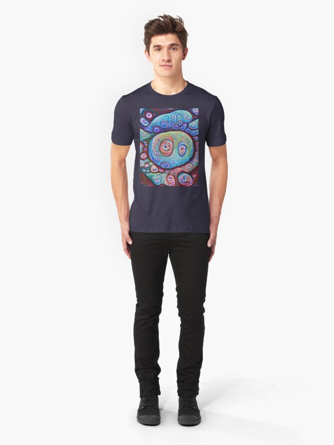 Alternate view of #DeepDream Ice Slim Fit T-Shirt