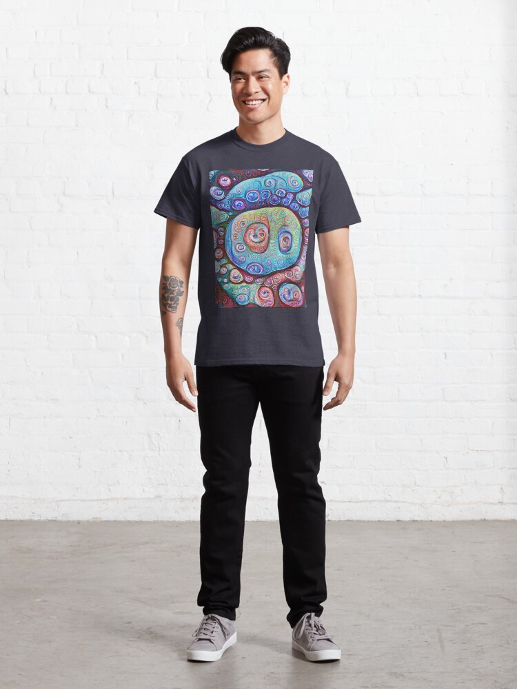 Alternate view of #DeepDream Ice Classic T-Shirt