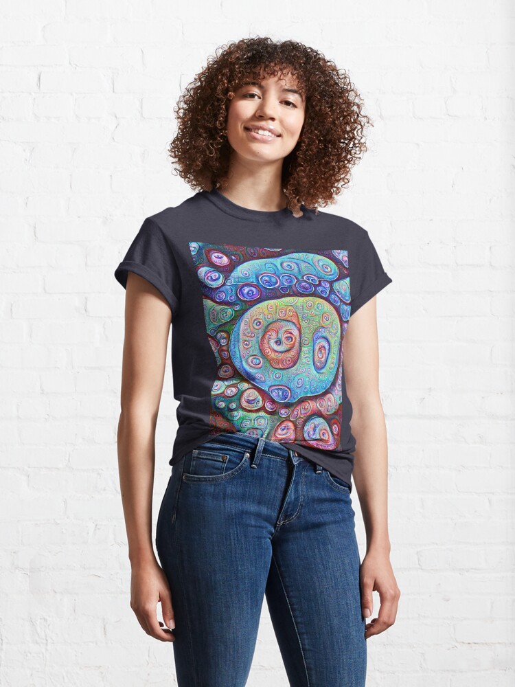 Alternate view of #DeepDream Ice Classic T-Shirt