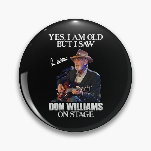 Item preview, Yes I'm Old But I Don Williams On Stage White designed and sold by AdamsShop.