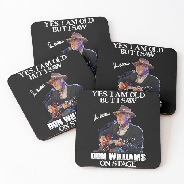 Item preview, Yes I'm Old But I Don Williams On Stage White designed and sold by AdamsShop.