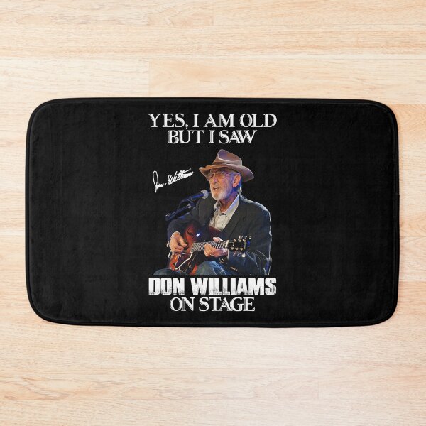 Item preview, Yes I'm Old But I Don Williams On Stage White designed and sold by AdamsShop.