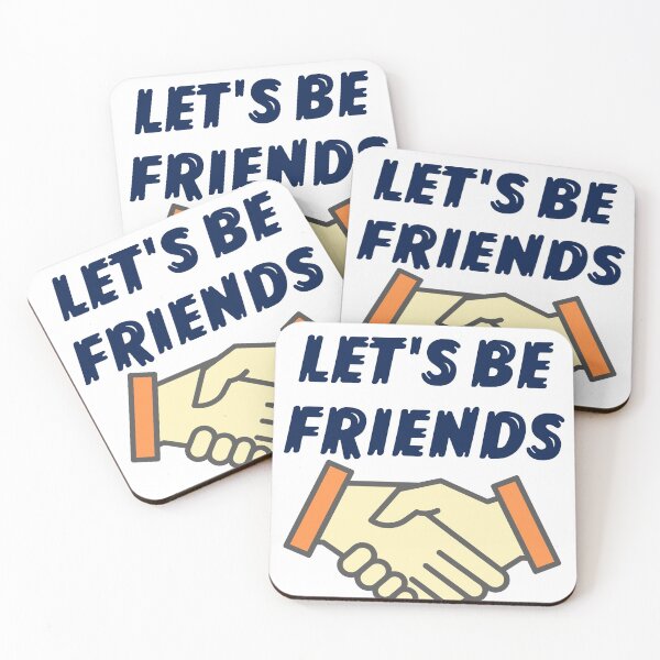 Item preview, Let's be friends designed and sold by Tarsalla.