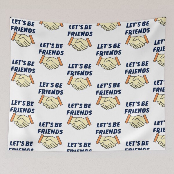 Item preview, Let's be friends designed and sold by Tarsalla.