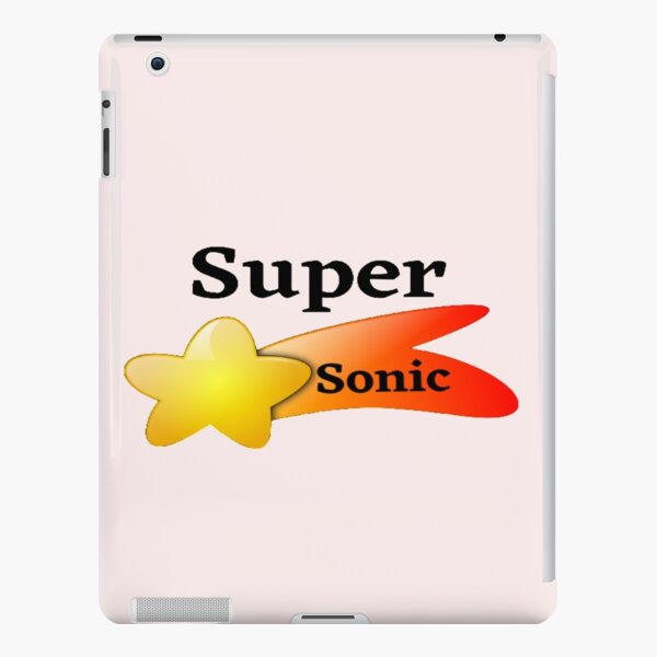 Super Sonic Ipad Cases Skins Redbubble - super sonic roblox shirt