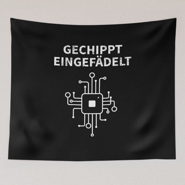 Item preview, Chipped Threaded Microchip Microship Chipped Computer Hardware Administrator designed and sold by leofel.
