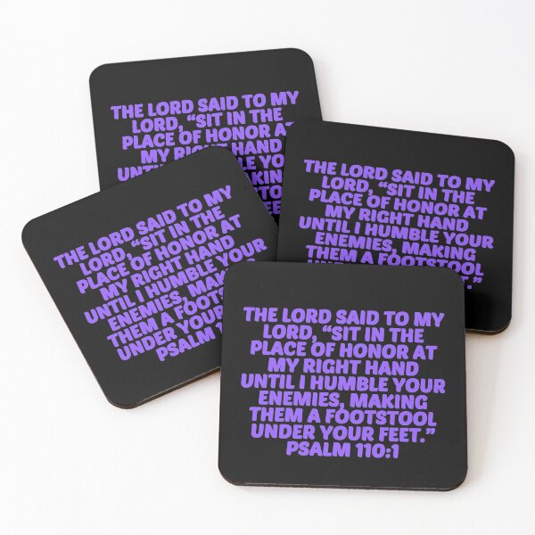 Item preview, Bible Verse Psalm 110:1 designed and sold by Prayingwarrior.