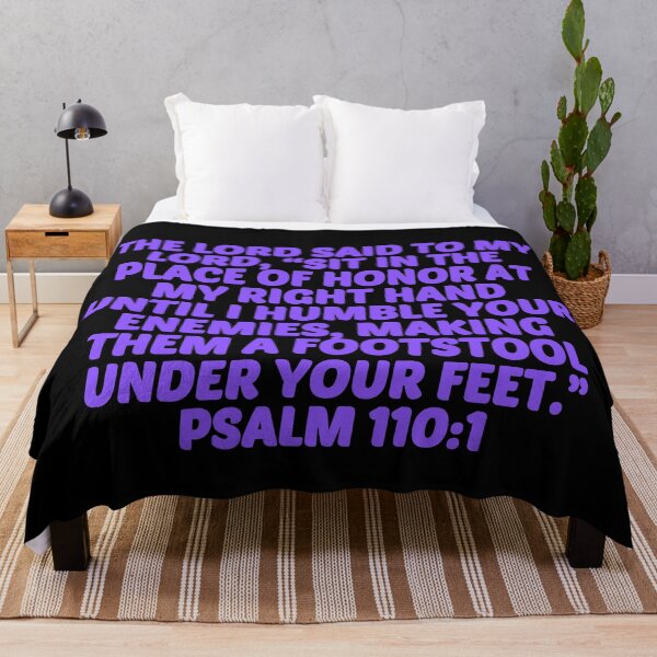 Item preview, Bible Verse Psalm 110:1 designed and sold by Prayingwarrior.