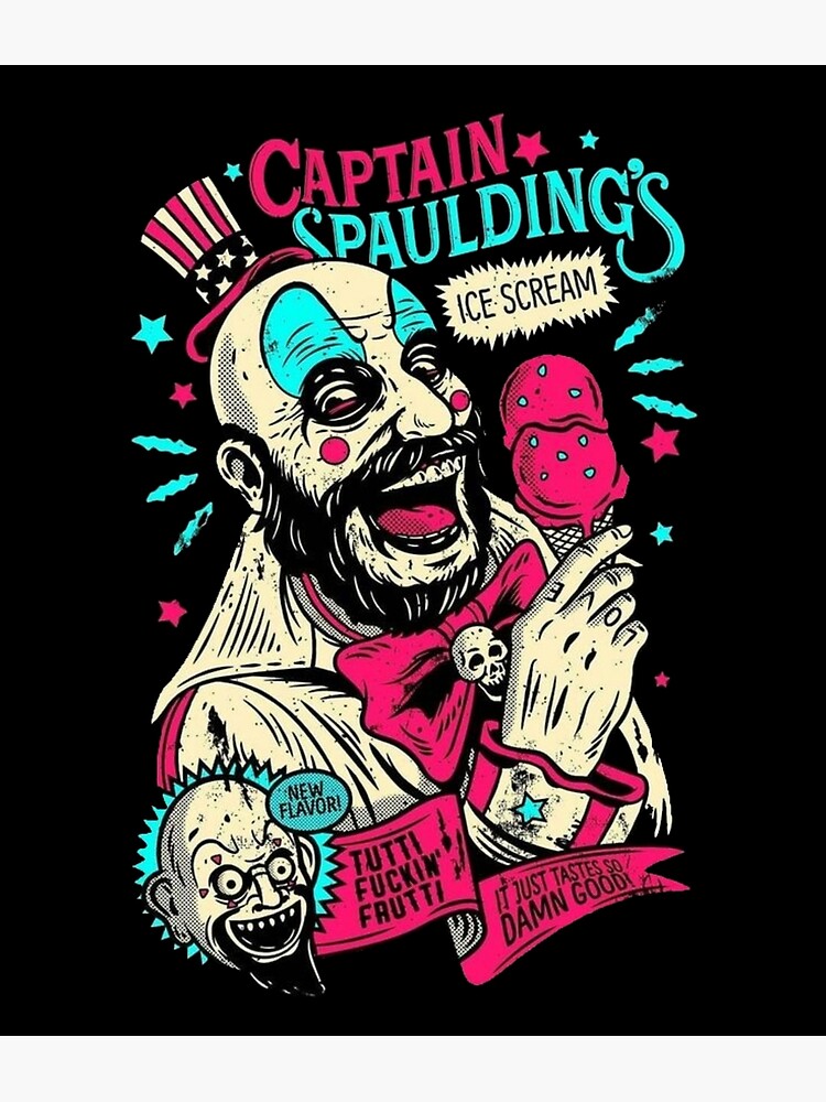 Disover Captain Spaulding | House of 1000 Corpses Premium Matte Vertical Poster
