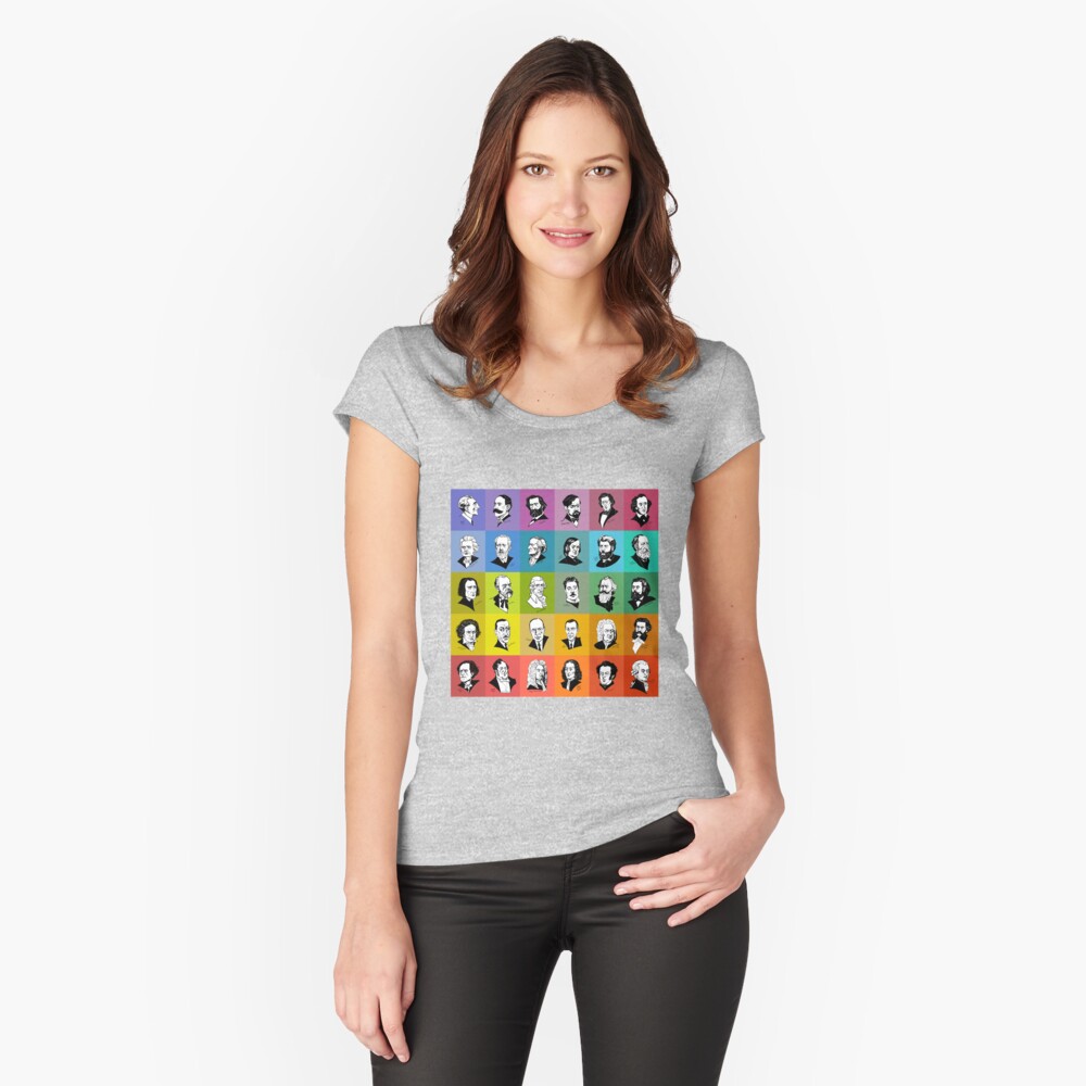 Item preview, Fitted Scoop T-Shirt designed and sold by irinaivanova.