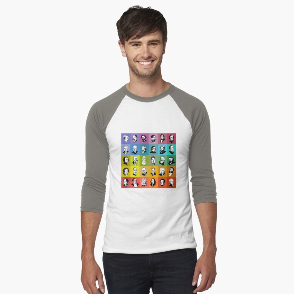 Item preview, Baseball ¾ Sleeve T-Shirt designed and sold by irinaivanova.