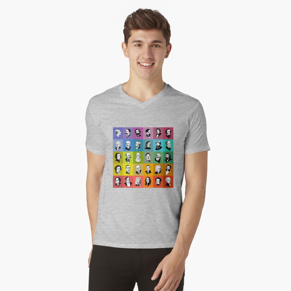 Item preview, V-Neck T-Shirt designed and sold by irinaivanova.