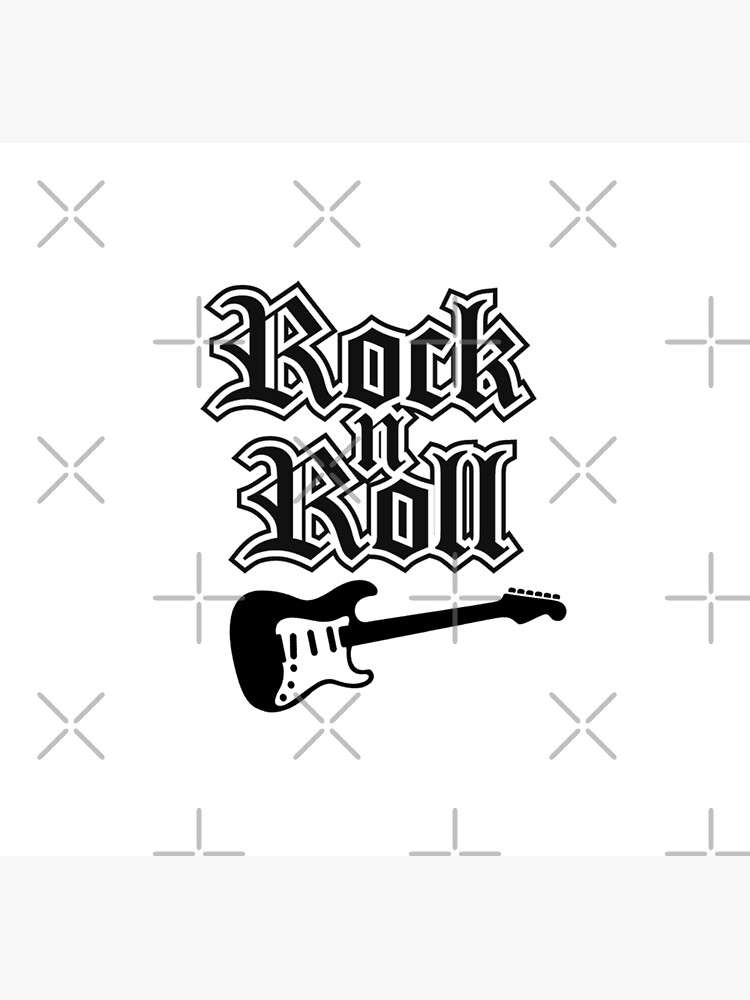 rock-n-roll-poster-by-cryptotryhard-redbubble