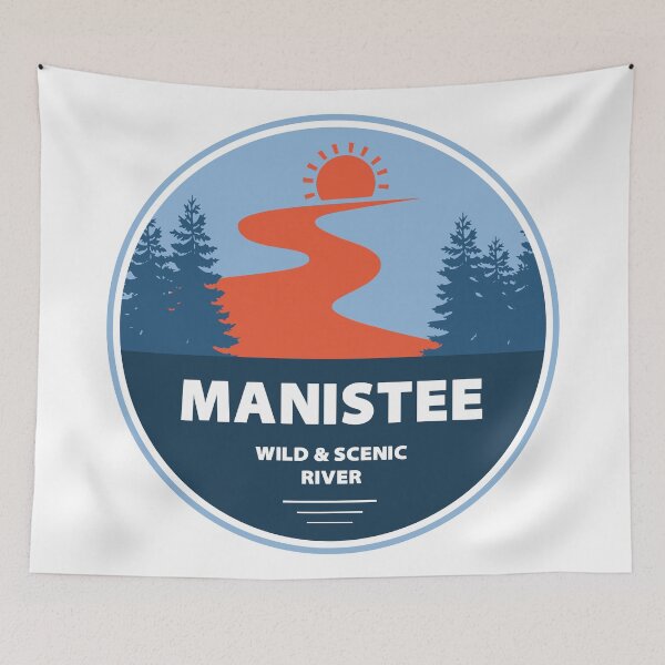 Item preview, Manistee Wild And Scenic River designed and sold by Esskay Designs.