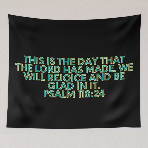 Item preview, Bible Verse Psalm 118:24 designed and sold by Prayingwarrior.