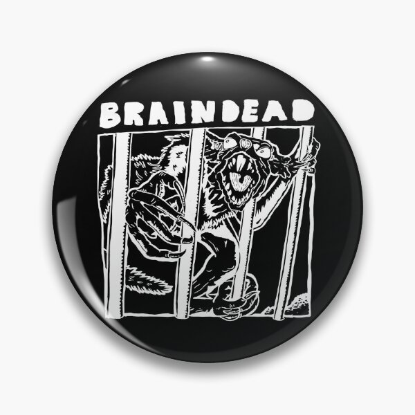 Item preview, Braindead Rat monkey white designed and sold by ScrambledBrain.