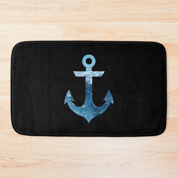 Item preview, Blue Ocean Nautical Anchor designed and sold by Passion-For-Sea.