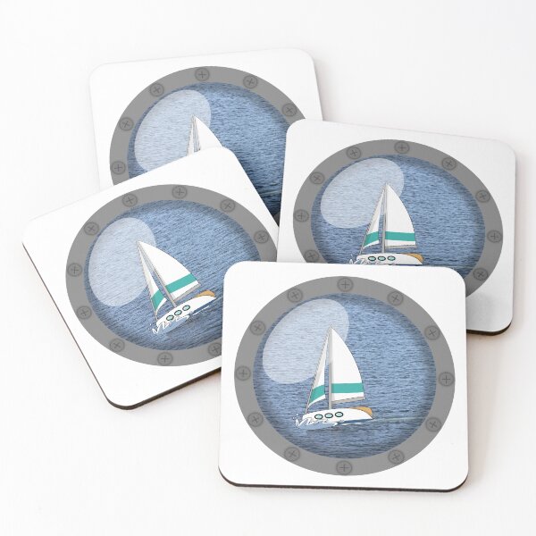 Item preview, Boat through the porthole designed and sold by Fulgenl.