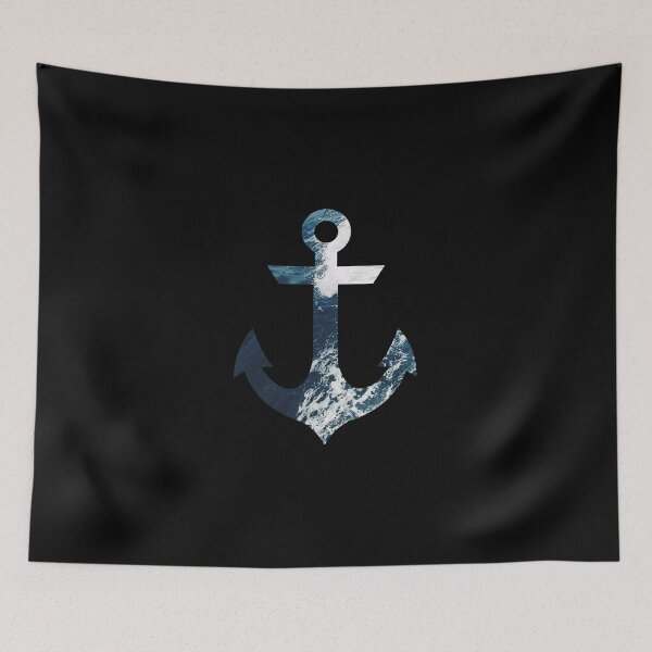Item preview, Sea Foam Nautical Anchor designed and sold by Passion-For-Sea.