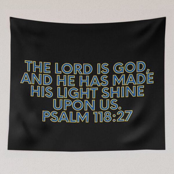 Item preview, Bible Verse Psalm 118:27 designed and sold by Prayingwarrior.