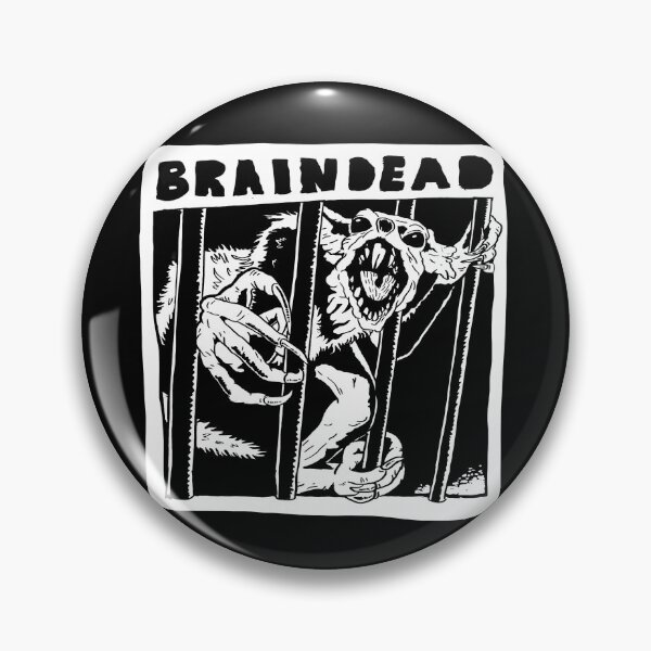 Item preview, Braindead Rat monkey square designed and sold by ScrambledBrain.